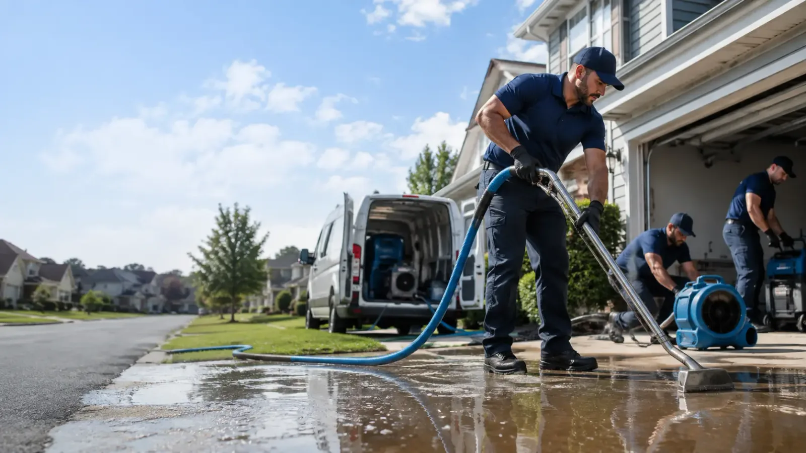 Flood Damage Restoration in Eakly, OK